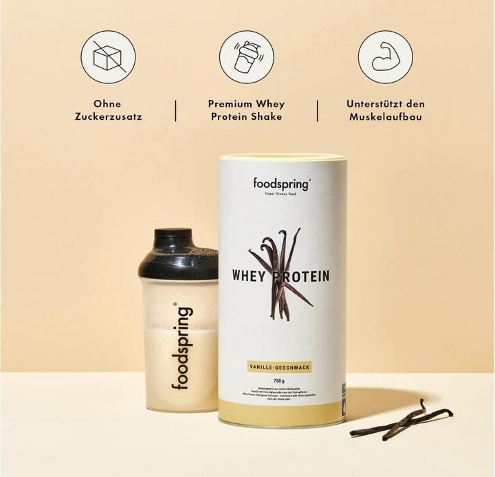Actual product image Foodspring whey protein (Chocolate, 1 pcs., 750 g)