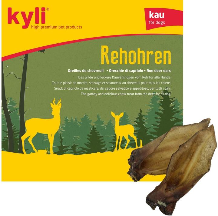 Kyli Orecchie di cervo (Adulto, Senior, Cucciolo + gattino, 5 pz., 92 g)