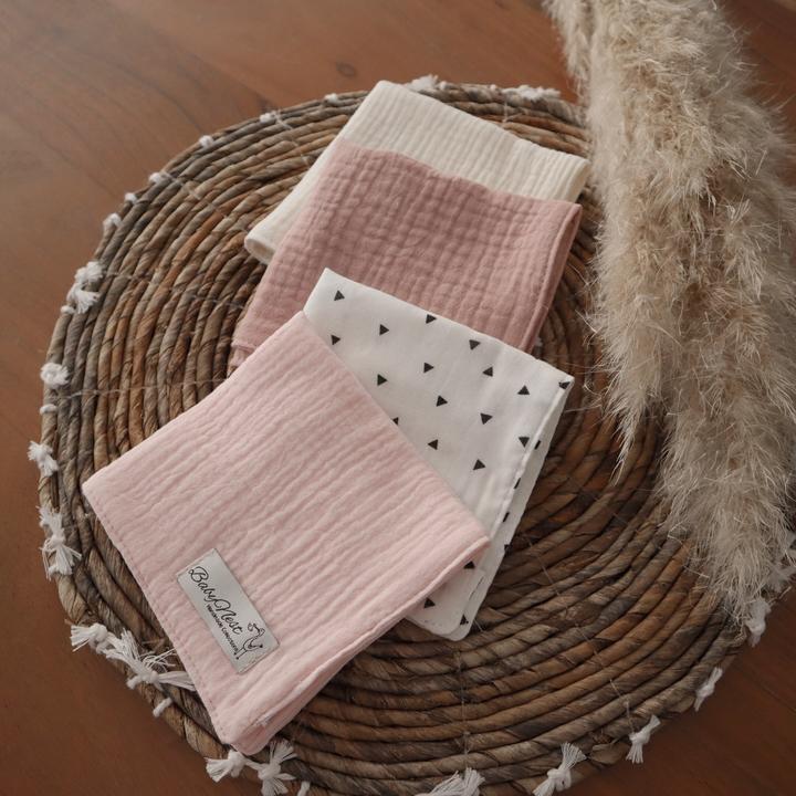 Produktbild Baby-Nest Mulltücher 4er Set aus Premium Musselin Candy