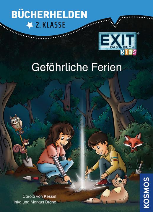 Produktbild Kosmos EXIT® - Das Buch Kids, Bücherhelden 2. Klasse, Gefährliche Ferien (Deutsch, Inka Brand, Markus Brand, Carola von Kessel, 2023)