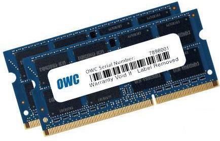 OWC 8.0GB (2x4GB)1867MHz DDR3 SO-DIMM PC3-14900 SO-DIMM 204 Pin CL11 Memory Upg. Kit (2 x 4GB, 1867 MHz, DDR3-RAM, SO-DIMM)