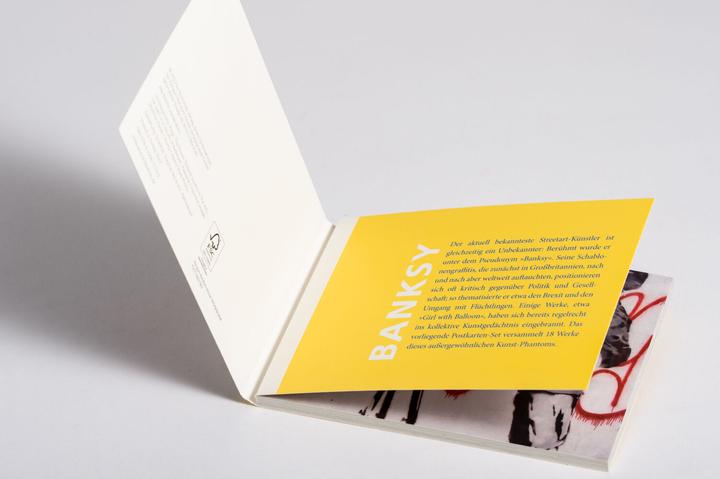 Actual product image Postcard Set Banksy (18 pcs.)