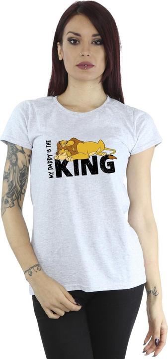 Immagine prodotto Disney The Lion King Daddy Is King Maglietta Donna (XL)