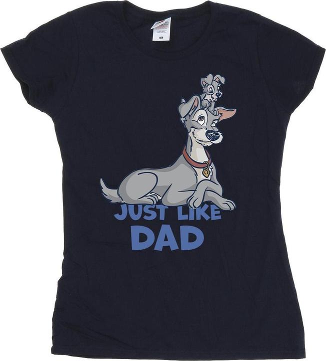 Produktbild Disney Lady And The Tramp Just Like Dad TShirt (M)