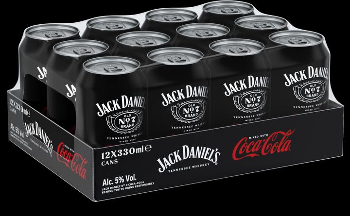 Coca Cola Jack & Coke (12 x 33 cl)