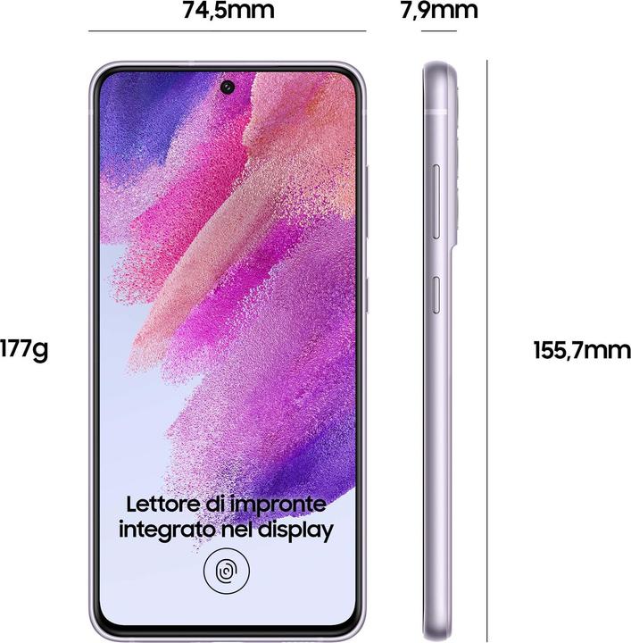 Immagine prodotto Samsung Galaxy S21 FE 5G UE (128 GB, Lavanda, 6.40", Doppia SIM, 12 Mpx, 5G)