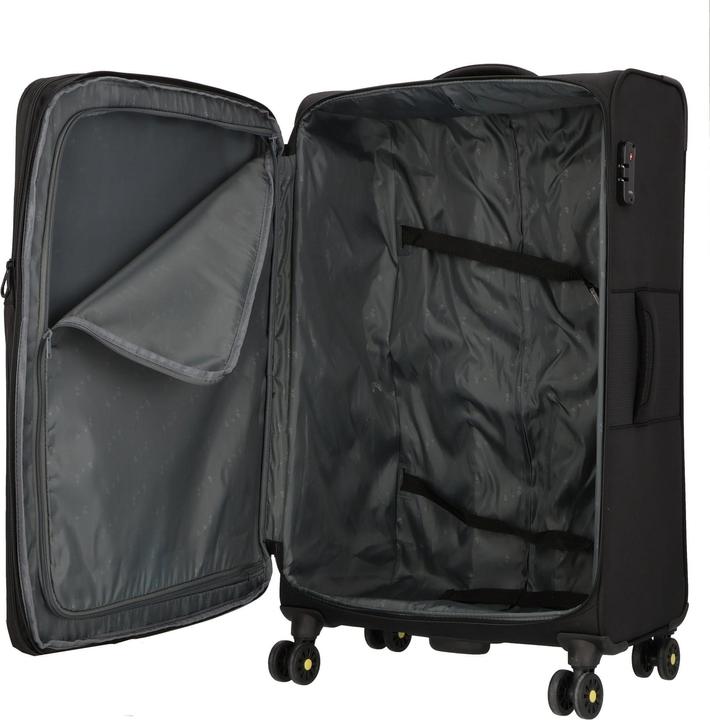 Image du produit D&N Travel Line 9704 4 roues Trolley L 78 cm avec soufflet extensible (107 l, L (90 - 115l))