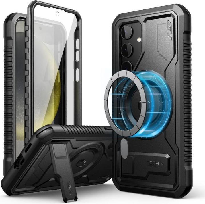 Actual product image Tech-Protect Kevlar MagSafe+ case black (Samsung Galaxy S24)