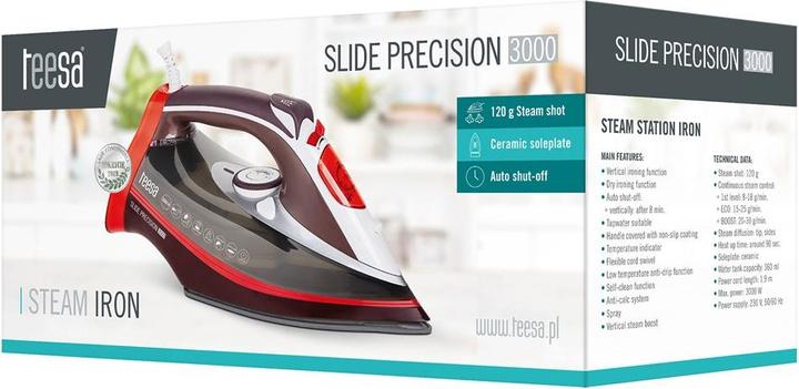 Actual product image Teesa Lygintuvas Slide Precision 3000 (3000 W, 120 g/min)