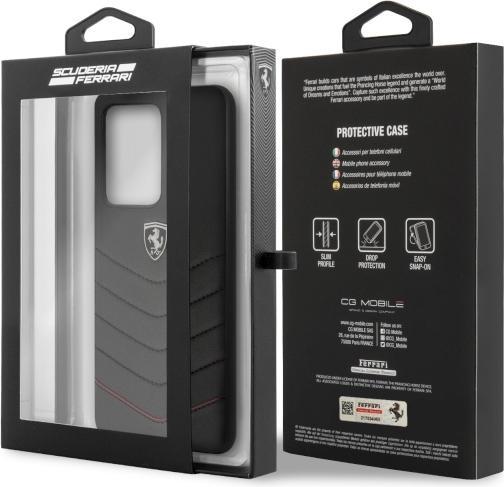 Image du produit Ferrari Étui rigide FEHQUHCS69BK S20 Ultra G988 czarny/black Heritage (Samsung Galaxy S20 Ultra)