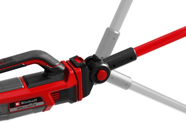 Actual product image Einhell Brillianto telescopic pole set