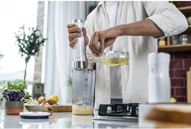 Image du produit Zwilling Enfinigy mixeur plongeant avec gobelet et couvercle à vide argenté