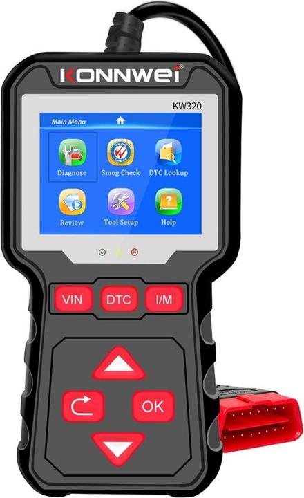 Konnwei Diagnosemessgerät, KW320 OBD2-Scanner