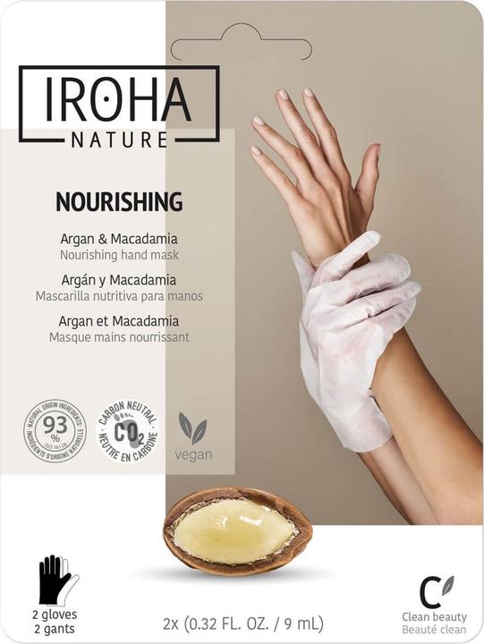 Produktbild Iroha Nature Nature - Hand Mask Gloves Nourishing (18 ml)