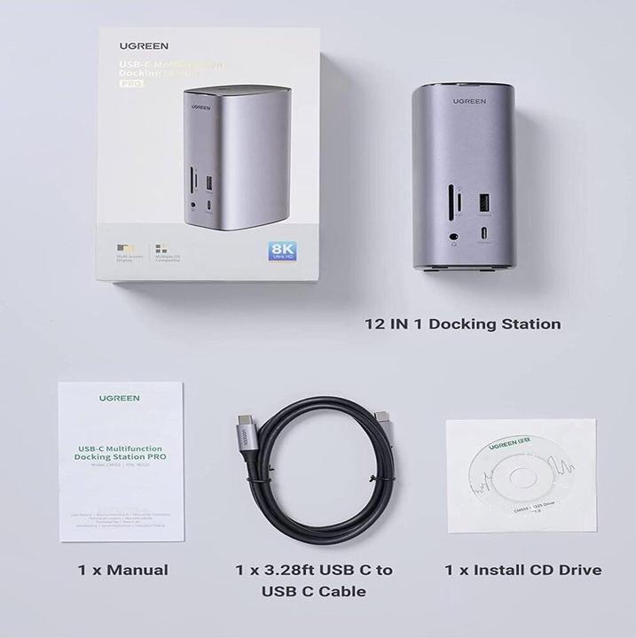 Actual product image Ugreen Multi (USB-C, 12 Ports)