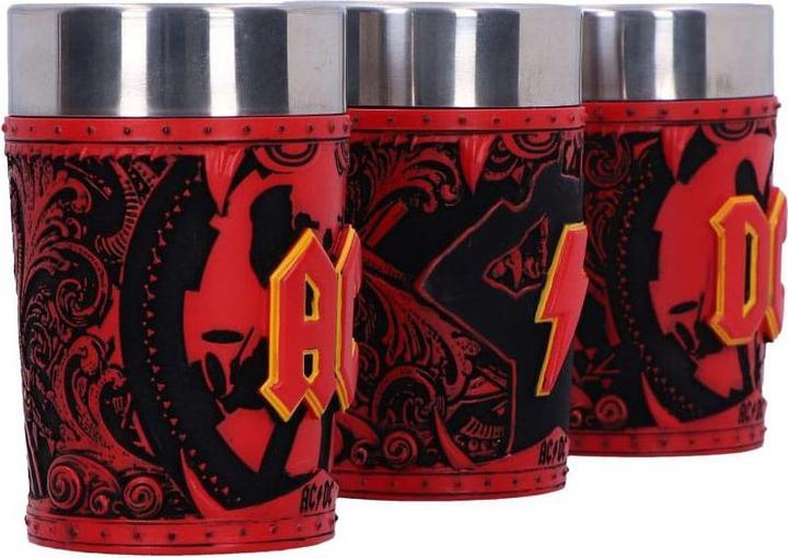 Produktbild Nemesis Now AC/DC Schnapsgläser Logo 3er-Pack (0.50 dl, 3 x, Schnapsgläser + Shotgläser)