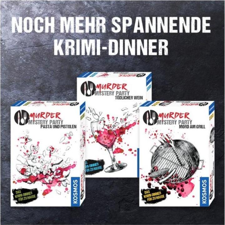 Produktbild Kosmos Murder Mystery Party - Mord am Grill (Deutsch)