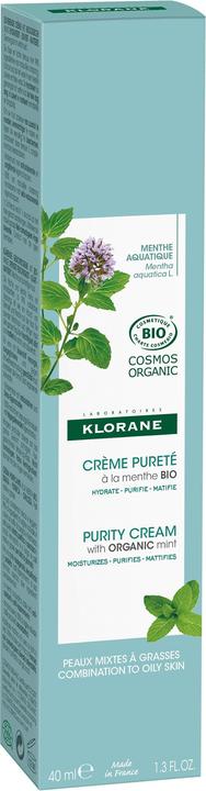 Produktbild Klorane Mattierende Creme mit BIO-Wasserminze (40 ml)