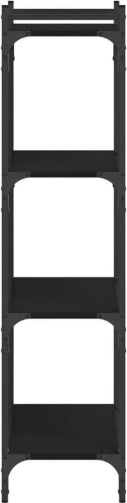 Produktbild VidaXL Bücherregal 4 Böden Schwarz 60x30x120 cm (60 x 30 x 120 cm)
