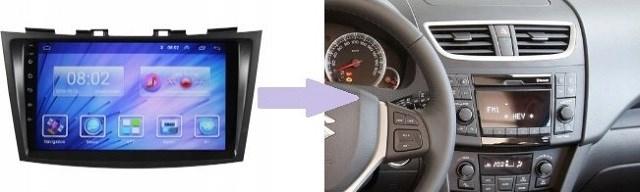 Productafbeelding No Name RADIO GPS NAVIGATIE SUZUKI SWIFT 2010-2017 ANDROID (9")