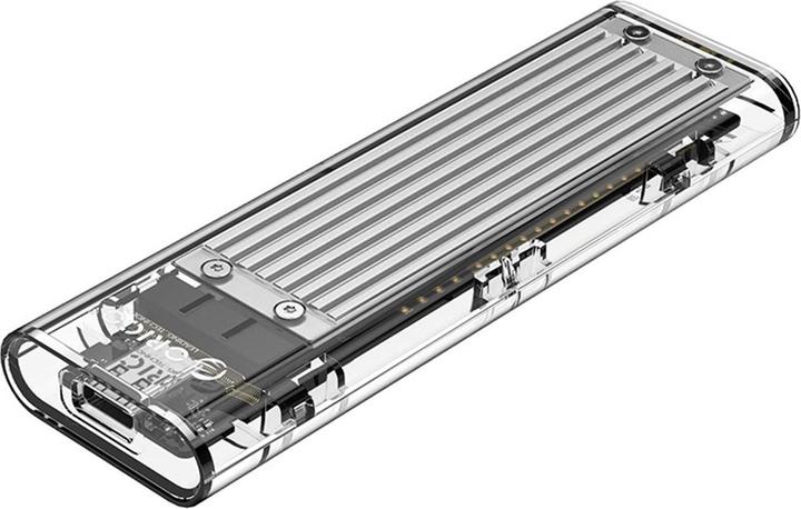 Produktbild Orico m.2 nvme to usb 3.1 gen-2 type-c transparent ssd enclosure (M.2)