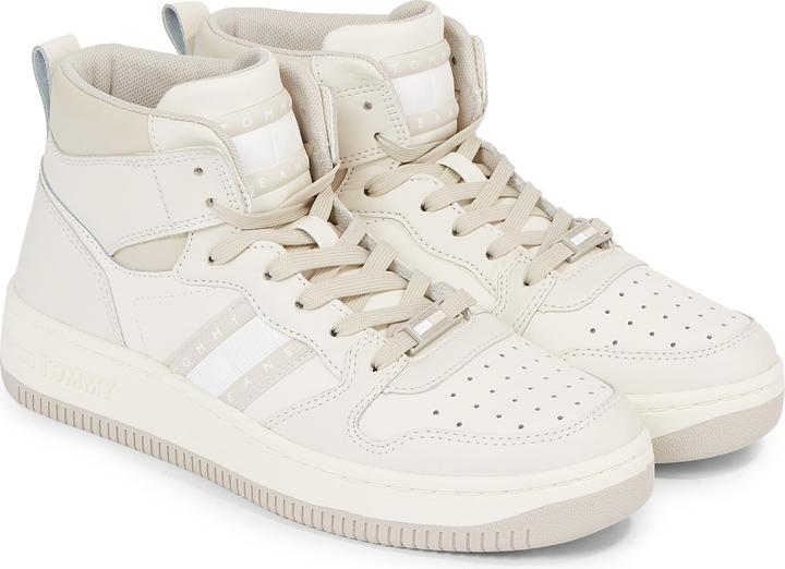 Actual product image Tommy Hilfiger Tjw Retro Basket Mc Leather Women's Shoes (36)