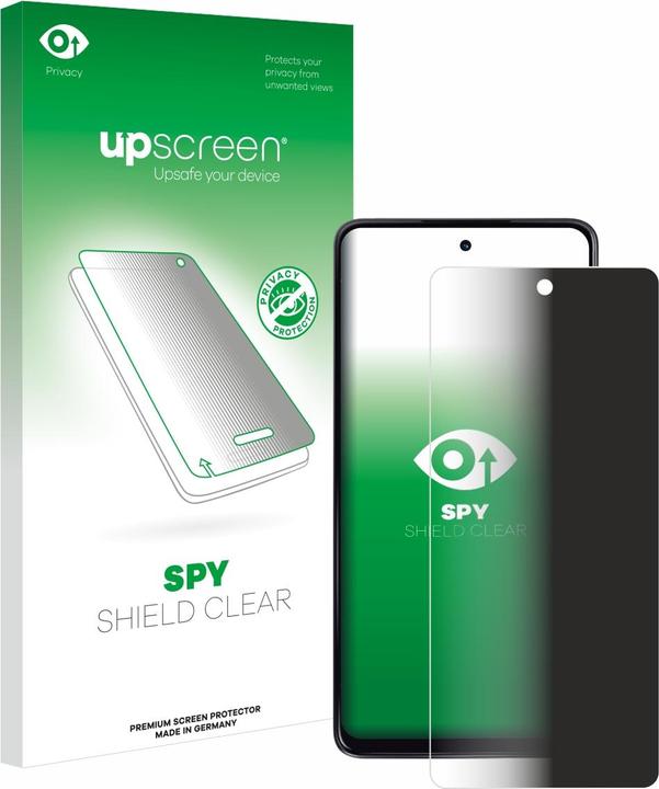 Actual product image upscreen Spy Shield Privacy Film (1 Piece, Motorola Moto G24)