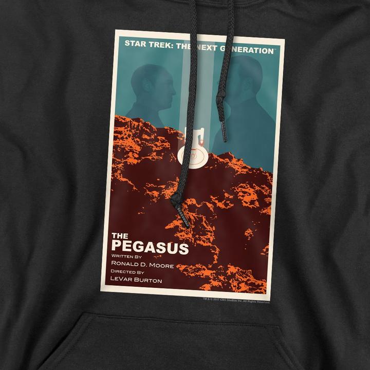 Actual product image Mens The Next Generation Season 7 Episode 12 Hoodie (S)
