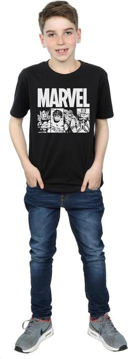 Actual product image Boys Action Tile Cotton T-Shirt (152, 158)