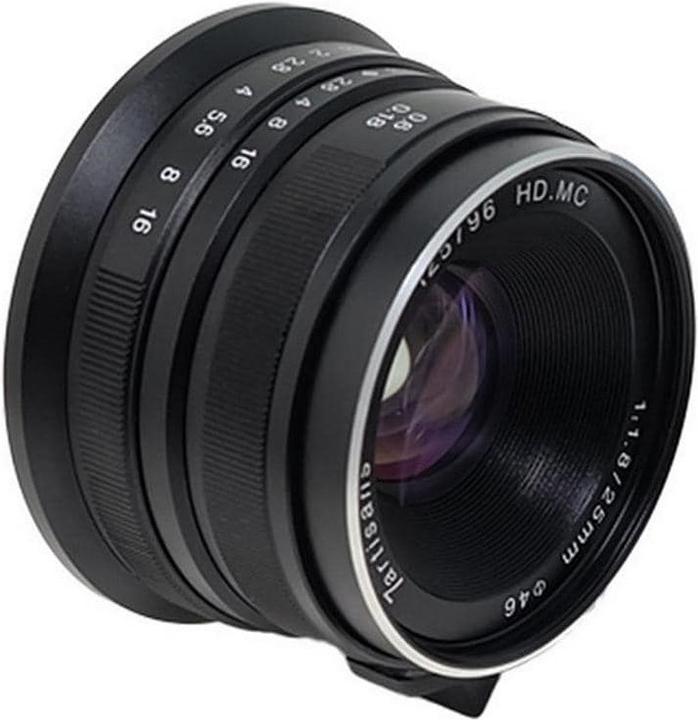 Immagine prodotto 7artisans 25mm f/1.8-16 (Micro Four Thirds, APS-C / DX)