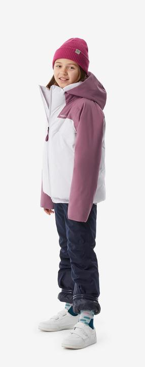 Actual product image Wedze Children's ski jacket padded warm waterproof - Piste 500 pink (146)