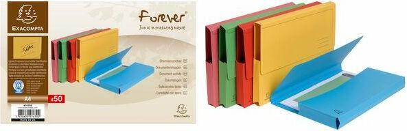 Image du produit Exacompta Fardes de classement - Couvertures de dossiers (A4, 50 x)