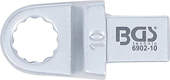 Produktbild BGS Einsteck-Ringschlüssel | 10 mm | Aufnahme 9 x 12 mm (10 mm)