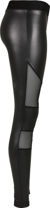 Produktbild Urban Classics Ladies Tech Mesh Faux Leather Leggings (4XL)