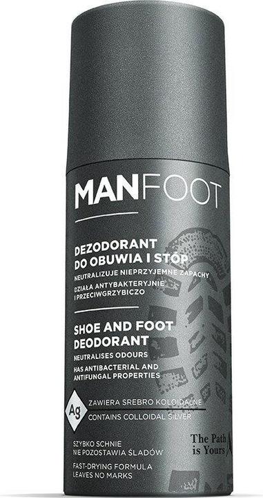 SHE s.r.l. ManFoot Schuh- und Fussdeodorant Spray für Männer 150ml (Spray, 150 ml)