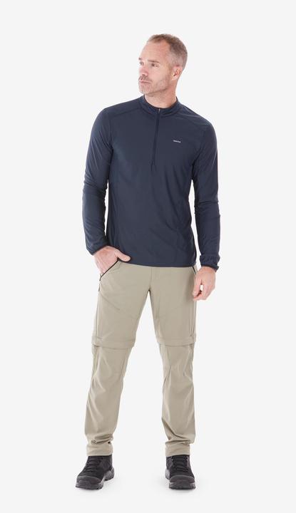 Actual product image Quechua Men's long-sleeved hiking shirt - MH500 (3XL)