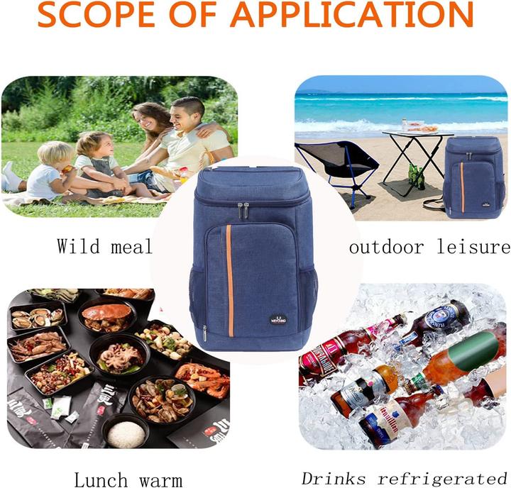 Image du produit Mcxkj Sac à dos isotherme 28L, bleu (28 l)