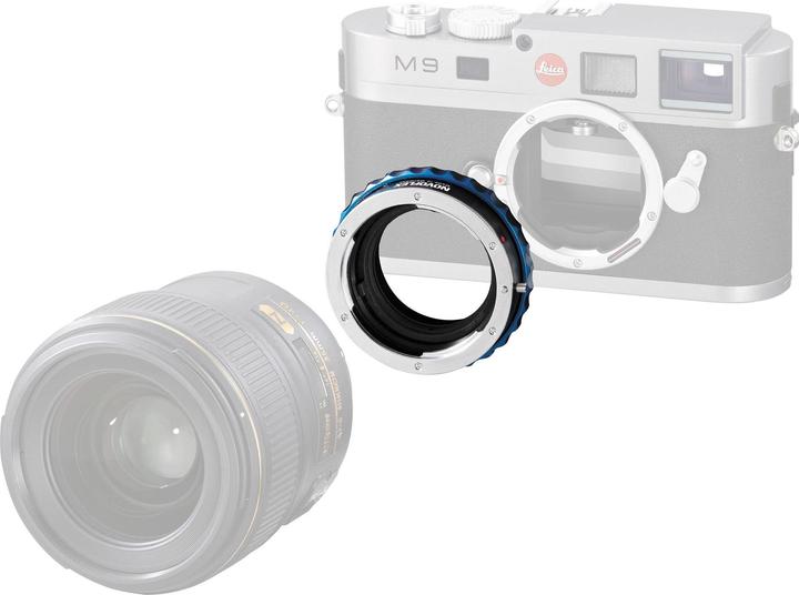 Actual product image Novoflex adapter Nikon lenses to Leica M bayonet