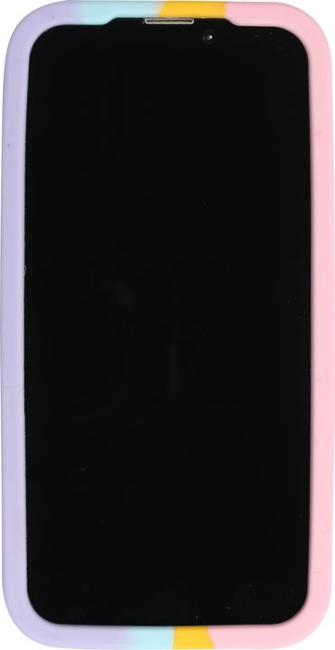 Produktbild PhoneLook Hülle Silikon Luftblasen Anti-Stress Regenbogen (Apple iPhone 13)