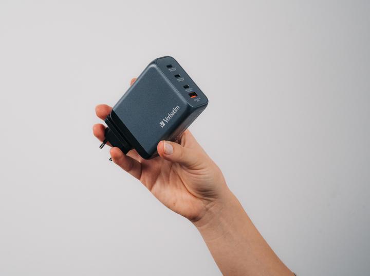 Actual product image Verbatim GNC-200 GaN Charger (200 W)