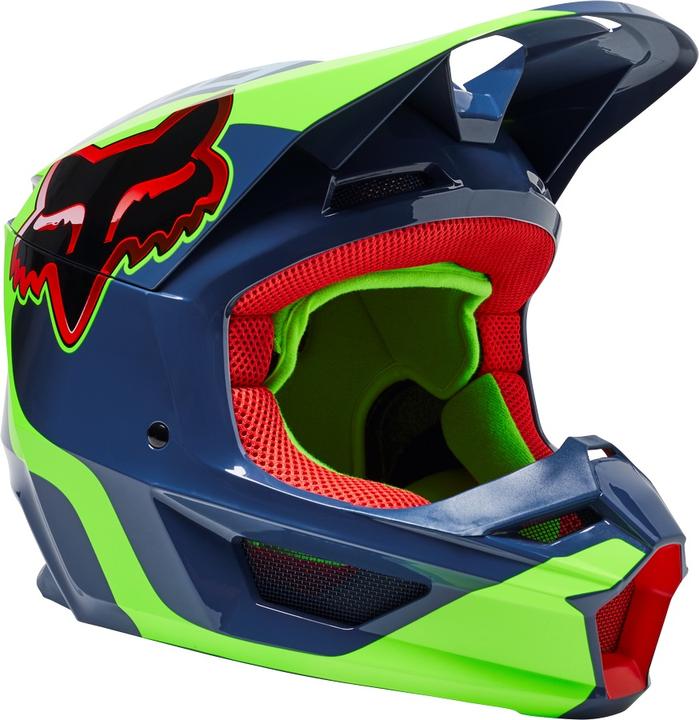 Image du produit Fox Casque 22 V1 Venz, Ece Blue XL (61 - 62 cm)