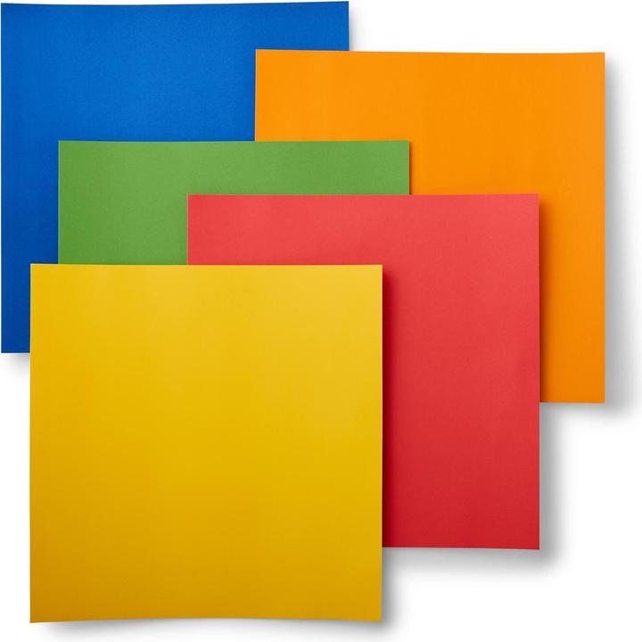 Immagine prodotto Cricut Carta adesiva Smart 30,5 x 30,5 cm, 10 fogli, Multicolore (210 g/m², 10 x)