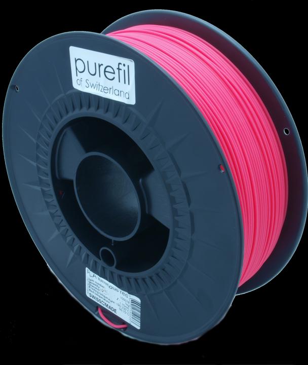Actual product image Purefil Filament (PLA, 1.75 mm, 1000 g, Red)