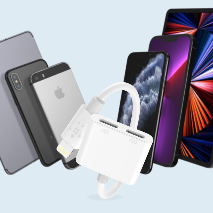 Actual product image Belkin RockStar (Lightning, 2 x Lightning)
