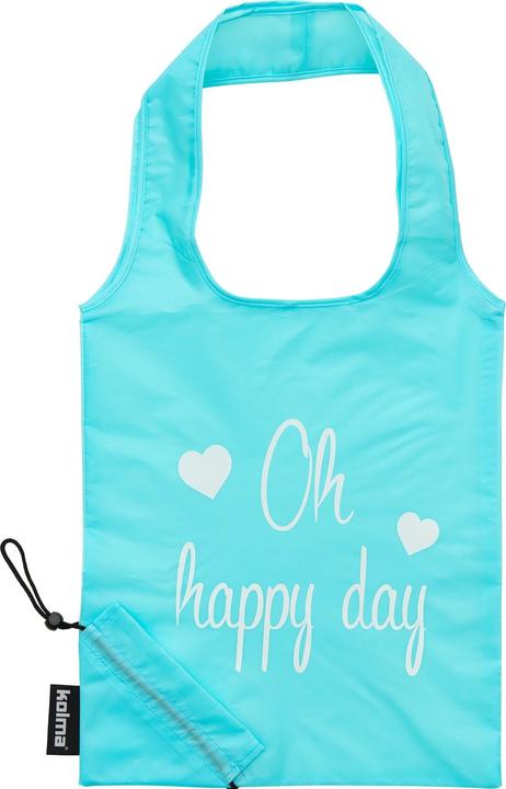 Kolma Einkaufstasche RPET "Oh happy day" mint