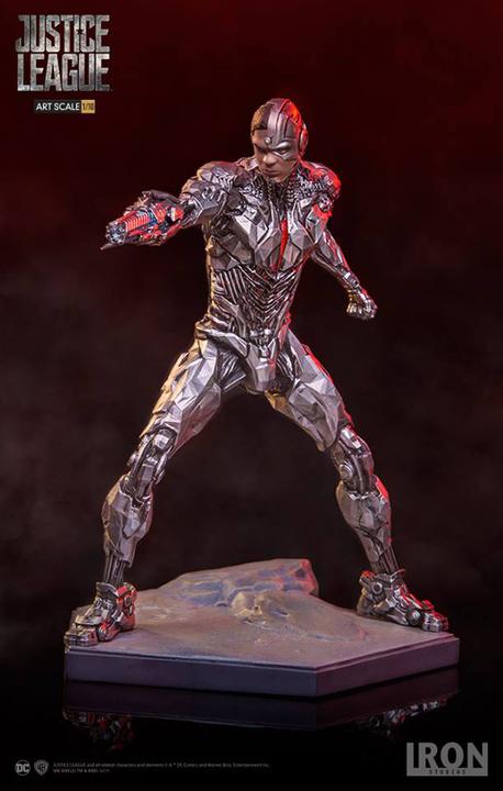 Image du produit Iron Studios Statue Justice League "Cyborg" 1/10