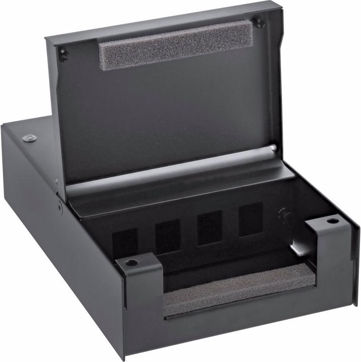 Image du produit InLine Boîte de jonction pour montage en surface pour 4x prise Keystone RJ45
