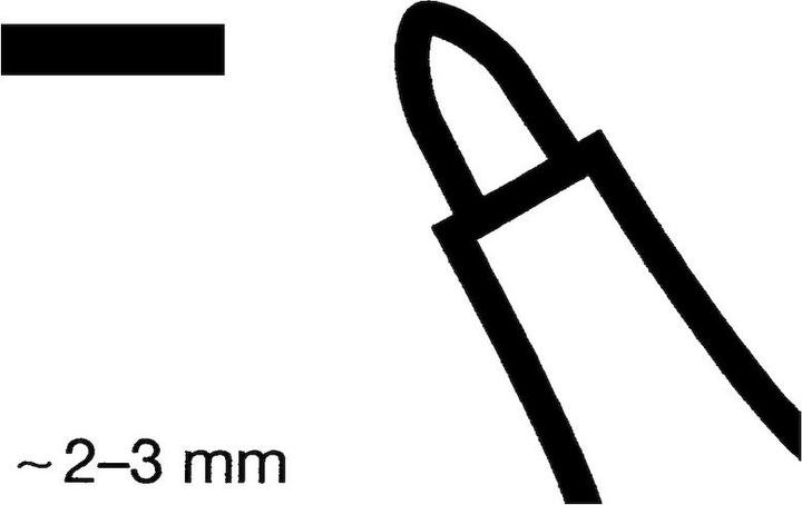 Actual product image Edding Textile Marker 4500 (Brown, 2 mm, 1 x)