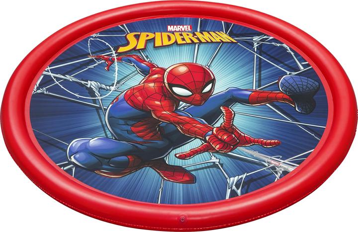 Actual product image Bestway Inflatable Paddling Pool Mat with Fountain Spider-Man 165 cm 98792
