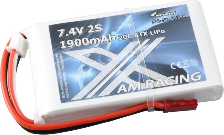 Immagine prodotto Amewi Batteria RC ATX4 / ATX6 (7.40 V, 1900 mAh)